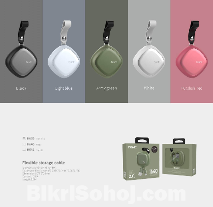 HAVIT H639 LIGHTNING (iPHONE) DATA & CHARGING CABLE